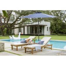 Denson Side Table Table Top Color Tekwood Natural In 2020 Outdoor Chaise Lounge Chair Outdoor Chaise Lounge Poolside Decor