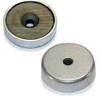 Ceramic Pot Magnet - 25 mm x 8 mm | Countersunk