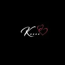 Stylish A To Z Alphabet Fb N Whatsapp Dp Black Background Stylish Alphabets Love Wallpaper Backgrounds K Letter Images