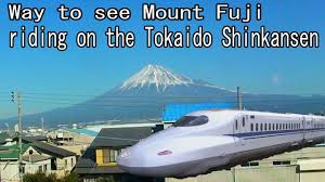 Shinkansen Ride View Mt Fuji Bullet High Speed Train Youtube