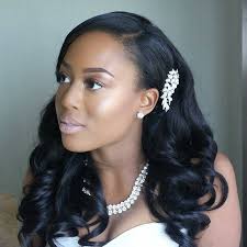 Stunning Closeup Makeup And Hair By Avaya Noelle Africansweetheartweddings Brid Black Wedding Hairstyles Long Hair Styles Wedding Hairstyles For Long Hair