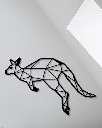New bobber with hook metal wall decor price $9.99 quick view new mountain rancher wood wall decor price $39.99 quick view new brown & blue yak canvas wall decor price $49.99 quick view Excited To Share This Item From My Etsy Shop Ditcowest Metal Wall Art Kangaroo Metal Kangaroo Des Geometric Art Animal Geometric Tattoo Design Geometric Art
