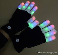 2020 Flashing Finger Lighting Gloves Led Colorful Rave Gloves Light Show Light Up Toys Christmas Gift From Wangqin8868 9 8 Dhgate Com