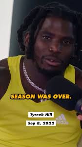 #TyreekHill challenged Dk Metcalf to a race