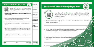 Read on for some hilarious trivia questions that will make your brain and your funny bone work overtime. Ww2 Quiz Ks2 Created By Teachers Twinkl