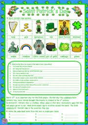 Read a weird statement and ask participants if it's fact or fiction. English Exercises Saint Patrick S Day