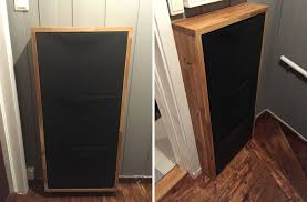 Wie Man Ikea Produkte Benutzt Um Schuh Speichersysteme Zu Errichten Haus Und Deko In 2020 Wooden Shoe Cabinet Ikea Shoe Cabinet Ikea