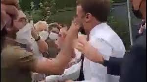 Emmanuel macron giflé lors d'un déplacement. Fxdcqj3ffg Jgm