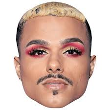 Tomas Matos (Make Up) Celebrity Mask, Flat Card Face