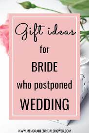 8 Gifts For Couples Who Postponed Or Canceled Their Weddings Wedding Gifts For Couples Wedding Gifts For Bride Bride Gifts
