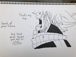 My Drawing Of Crying Natsu After His Father Igneel Died Fairy Tail Images Anime Funny Fairy