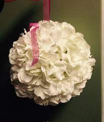 Hanging Hydrangea Flower Ball Etsy Hydrangea Flower Flower Ball Aquarium Wedding Decorations
