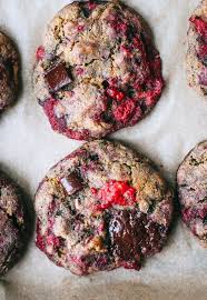 Almond Flour And Oatmeal Chocolate Chip Raspberry Cookies The Best Gluten Fre Raspberry Chocolate Chip Cookies Raspberry Chocolate Chip Chocolate Chip Cookies