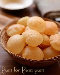 Puri For Pani Puri Puri For Indian Chaat Recipes Raks Kitchen Recipe Chaat Recipe Chaat Recipes