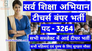 Sarva Shiksha Abhiyan Ssa Teacher Recruitment 2020 Apply Online Teac Teacher Recruitment Online Teachers Teacher Vacancy