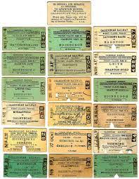 Edinburgh S Transport Railway Tickets Caledonian Railway Stations Travel Journal Scrapbook Railway Railway Station