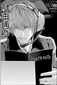 デスノート LNW｣公式 on X: 藤原竜也「計画通り・・・」 ノートを触って、白ライトから黒ライトに戻りました。 デスノート  t.coayKa12vdWn  X