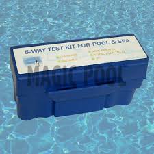 5way Pool Spa Water Chemical Test Kit Chlorine Ph Bromine Alkalinity Acid Demand Ebay