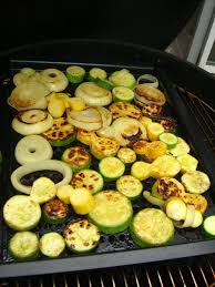 Add some crunch with toasted nuts or seeds, load them up with chopped or torn herbs. Grilled Zucchini Yellow Squash And Onions Grilled Veggies Cooking Yellow Squash Grilled Squash