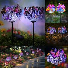 Maybe you would like to learn more about one of these? 2 In 1 Solar Powered Led Butterfly Stake Lights Garden Lights Outdoor Lawn Lamps Ebay