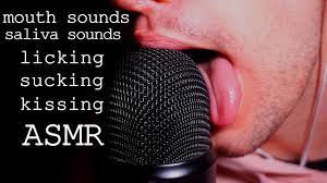 Licking sounds