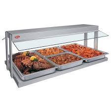 The most common food warmer display material is metal. Hatco Food Warmer 48 Glo Ray Buffet Style Top And Bottom Warmer Grbw 48 120 Qs