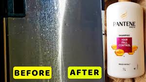 Stainless steel requires careful cleaning in order to maintain its luster. Remove Stain Marks Scratch From Refrigerator Door I How To Clean Fridge Door Handles Quickly Youtube