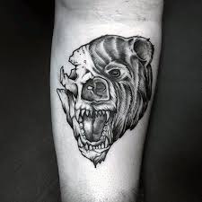 It's meaning varied from tribe to tribe. 50 Bear Skull Tattoo Designs For Men Ursidae Ink Ideas
