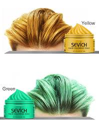 What is the best hair gel for men? Sevich Temporary Hair Color Wax Unisex Silver Grey Hair Colors Cream One Time Molding Paste Dye Cream Hair Gel Tslm1 Buy At The Price Of 1 69 In Aliexpress Com Imall Com