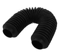 Machinery Black Rubber Flexibility Corrugated Sleeve Bellows