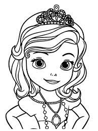 You can also color online your beautiful princess sofia coloring page find free coloring pages, color poster and pictures in sofia the first coloring pages! Free Coloring Pages Princess Sofia Free The Following Is Our Collection Of Cute Disney Princess Coloring Pages Mermaid Coloring Pages Princess Coloring Pages