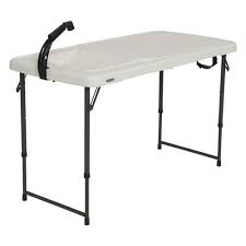 Lifetime 4 Foot Portable Outdoor Table With Sink Camping Table With Sink Outdoor Tables Outdoor Sinks