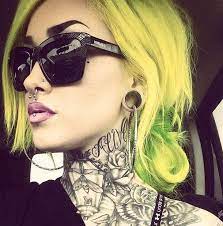 If you're a bit alternative and looking for a cool base to work a pattern on to the hot air balloon is a good choice. Neck Tattoos Best Neck Tattoos Front Neck Tattoo Neck Tattoos Women