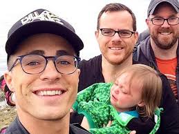 Colton Haynes Instagrams Adorable Pic of Gay Brother and His Husband