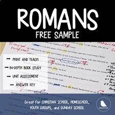 Free online bible studies courses. Bible Lessons Free Sample Romans By Littlebird Books Tpt