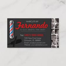 Premium cards printed on a variety of high quality paper types. Barbershop Business Card Barber Pole Clippers Com Business Card Zazzle Com Barber Shop Barber Business Cards Salon Business Cards