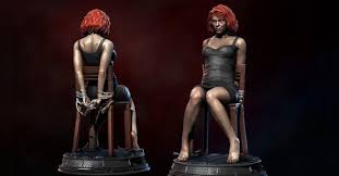 Black Widow Scarlet / Resin Model Kit / Statue / Avengers / - Etsy