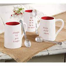 Mud pie ceramic chili soup bowl mud pie dishes mud. Holiday Circa Mug Spoon Sets From Mud Pie Mud Pie Dishes Mud Pie Kitchen Christmas Kitchen Decor