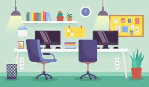 Download Office Background For Video Conferencing For Free In 2021 Best Home Office Desk Office Background Office Background For Video
