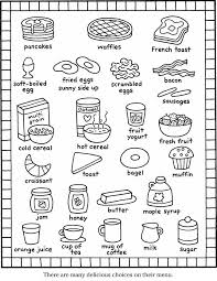 Dover Dover Publications Dover Books Food Coloring Pages Recipe Book Kids Menu