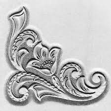 610 Western Floral Design Ideas Leather Carving Leather Tooling Patterns Leather Tooling