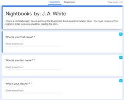 Browse the user profile and get inspired. Nightbooks Google Form Quiz By The Lovely Little Librarian Tpt