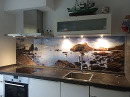 glazen keukenwand met eigen foto keuken achterwand keukenwand keuken