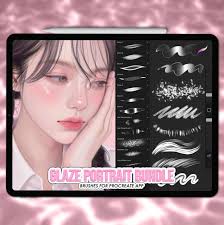 Procreate Portrait Brushes: Ultimate Set for Digital Portrait Drawing