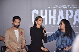 It will be rated pg. Chhapaak Movie Trailer Launch Photos