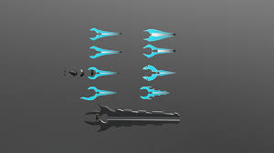 Custom Halo Energy Sword Variants - Download Free 3D model by Aegis_Wolf  (@Aegis_Wolf) [f11aef6]