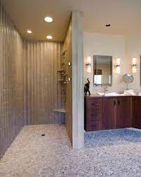 Keilor bathroom renovation contemporary bathroom, melbourne the new bathroom had to be spacious, open, functional and warm with a hotel feel to it. Popular Walk In Shower Design Showers Without Doors Bathroom Shower Design Doorless Shower Design