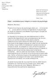 Related posts to lettre de motivation fac de psycho parcoursup. Lettre De Motivation Licence Psychologie