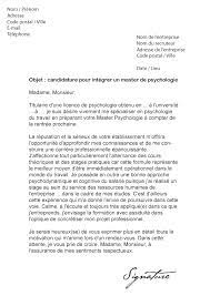 Lettre de motivation stage en psychologie lettre type louise fang from www.ladissertation.com. Lettre De Motivation Licence Psychologie