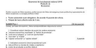 Dès votre sortie de la salle d'examen, téléchargez gratuitement et d'un simple clic, le corrigé qu'un enseignant aura réalisé en même temps que vous ! Subiecte Economie Simulare Bacalaureat Edu Ro Vezi Subiectele Si Baremul De Corectare Pentru Elevii De Clasa A Xii A